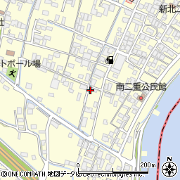 福岡県柳川市大和町中島1536周辺の地図