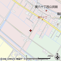 福岡県柳川市大浜町761-1周辺の地図