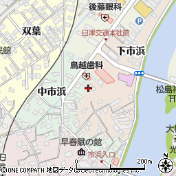 大分県臼杵市下市浜689周辺の地図