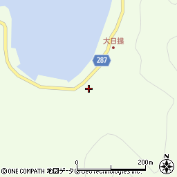 愛媛県宇和島市津島町北灘丁472周辺の地図