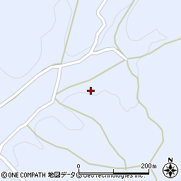 熊本県山鹿市鹿北町岩野1512周辺の地図