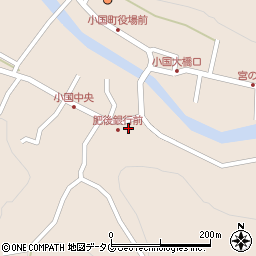 熊本県阿蘇郡小国町宮原124周辺の地図