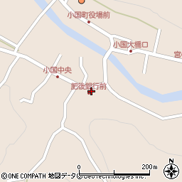 熊本県阿蘇郡小国町宮原124-3周辺の地図