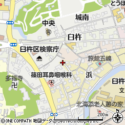 大分県臼杵市浜112-3周辺の地図