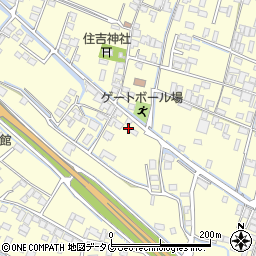 福岡県柳川市大和町中島1742周辺の地図