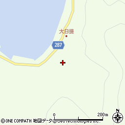 愛媛県宇和島市津島町北灘丁455周辺の地図