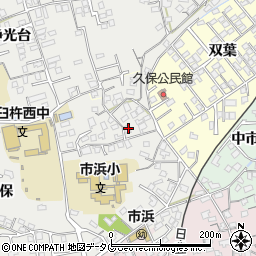 大分県臼杵市久保75-1周辺の地図