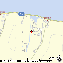 愛媛県宇和島市津島町岩松丁-20-18周辺の地図