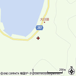 愛媛県宇和島市津島町北灘丁460周辺の地図