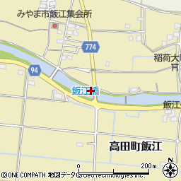 筒井時正玩具花火製造所　花火工場周辺の地図