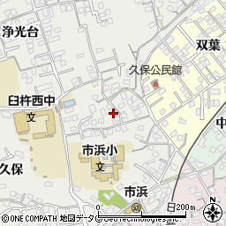 大分県臼杵市久保73-1周辺の地図