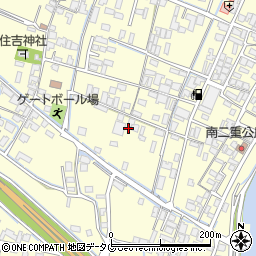 福岡県柳川市大和町中島1527周辺の地図