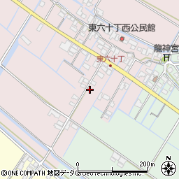 福岡県柳川市大浜町752周辺の地図