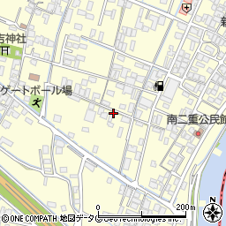 福岡県柳川市大和町中島1530周辺の地図