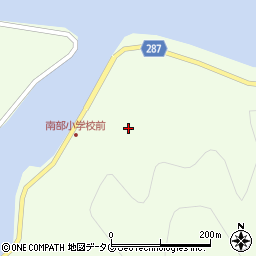 愛媛県宇和島市津島町北灘丁周辺の地図