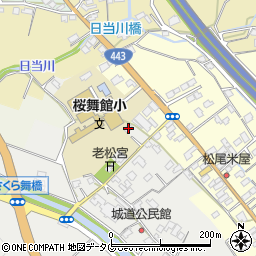 福岡県みやま市高田町舞鶴245周辺の地図