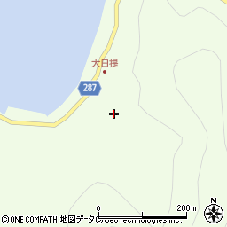 愛媛県宇和島市津島町北灘丁434周辺の地図