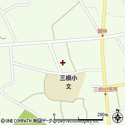 名古荘周辺の地図