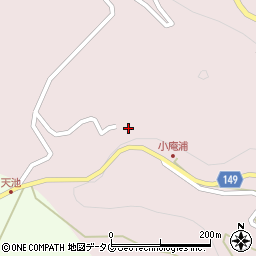 長崎県佐世保市庵浦町2325周辺の地図