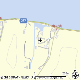 愛媛県宇和島市津島町岩松丁-20周辺の地図