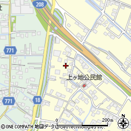 福岡県柳川市大和町中島1967周辺の地図