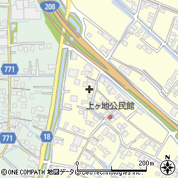 福岡県柳川市大和町中島1968周辺の地図