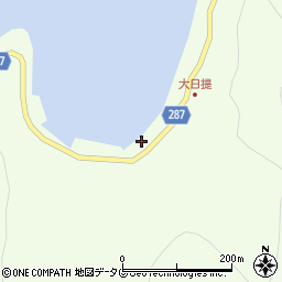 愛媛県宇和島市津島町北灘丁484周辺の地図