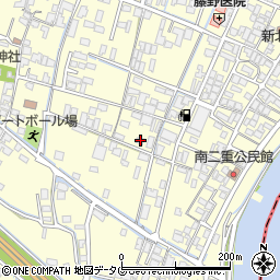 福岡県柳川市大和町中島1496周辺の地図