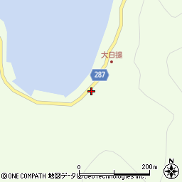 愛媛県宇和島市津島町北灘丁458周辺の地図