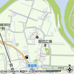 福岡県みやま市高田町徳島169周辺の地図