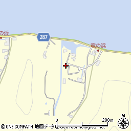 愛媛県宇和島市津島町岩松丁-20-12周辺の地図