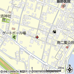 福岡県柳川市大和町中島1500周辺の地図