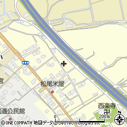 福岡県みやま市山川町原町349周辺の地図