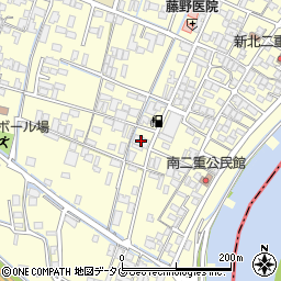 福岡県柳川市大和町中島1490周辺の地図