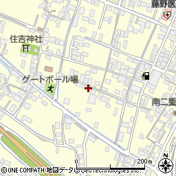 福岡県柳川市大和町中島1523周辺の地図