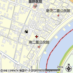 福岡県柳川市大和町中島1478-1周辺の地図