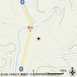 福岡県八女市立花町白木3947周辺の地図