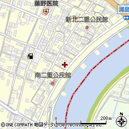 福岡県柳川市大和町中島1332周辺の地図