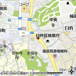 大町時計店周辺の地図