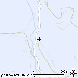 熊本県山鹿市鹿北町岩野29周辺の地図