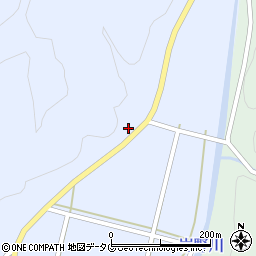 熊本県山鹿市鹿北町岩野1062周辺の地図