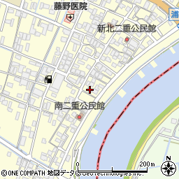 福岡県柳川市大和町中島1329周辺の地図