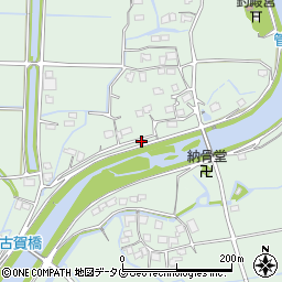 飯江川周辺の地図