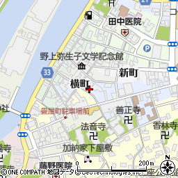 大分県臼杵市横町474周辺の地図