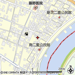 福岡県柳川市大和町中島1478周辺の地図
