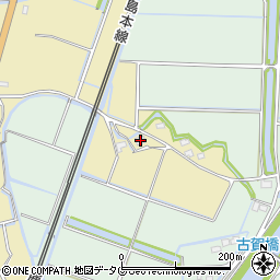 福岡県みやま市瀬高町河内2521周辺の地図