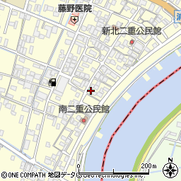 福岡県柳川市大和町中島1322周辺の地図