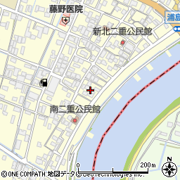 福岡県柳川市大和町中島1324周辺の地図