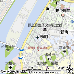 大分県臼杵市横町413周辺の地図