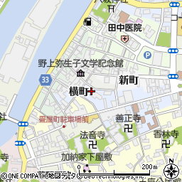 大分県臼杵市横町476周辺の地図